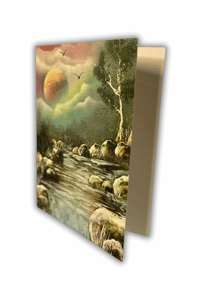 Greeting Card - Otherworldly Skies