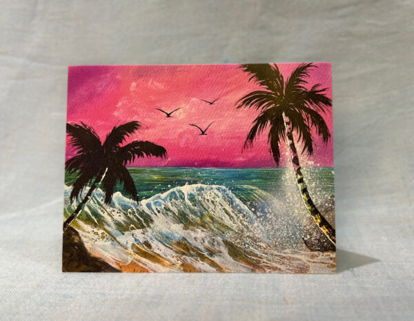 Greeting Card - Pink Paradise - Image 3