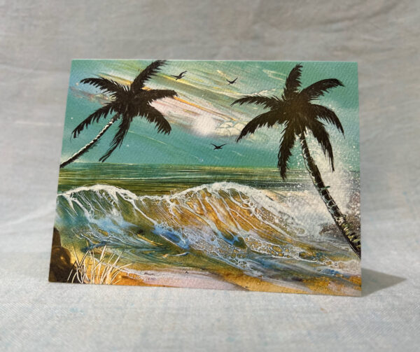 Greeting Card - Turquoise Paradise - Image 3