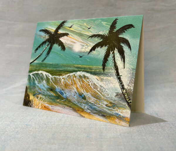 Greeting Card - Turquoise Paradise - Image 2