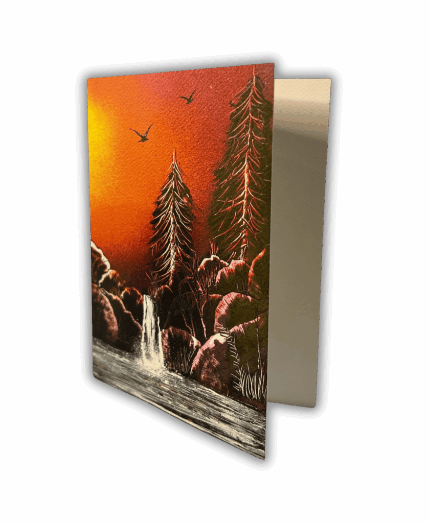 Greeting Card - Pacific Twilight