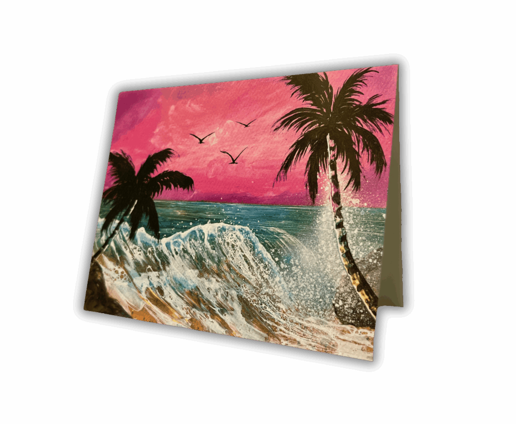 Greeting Card - Pink Paradise