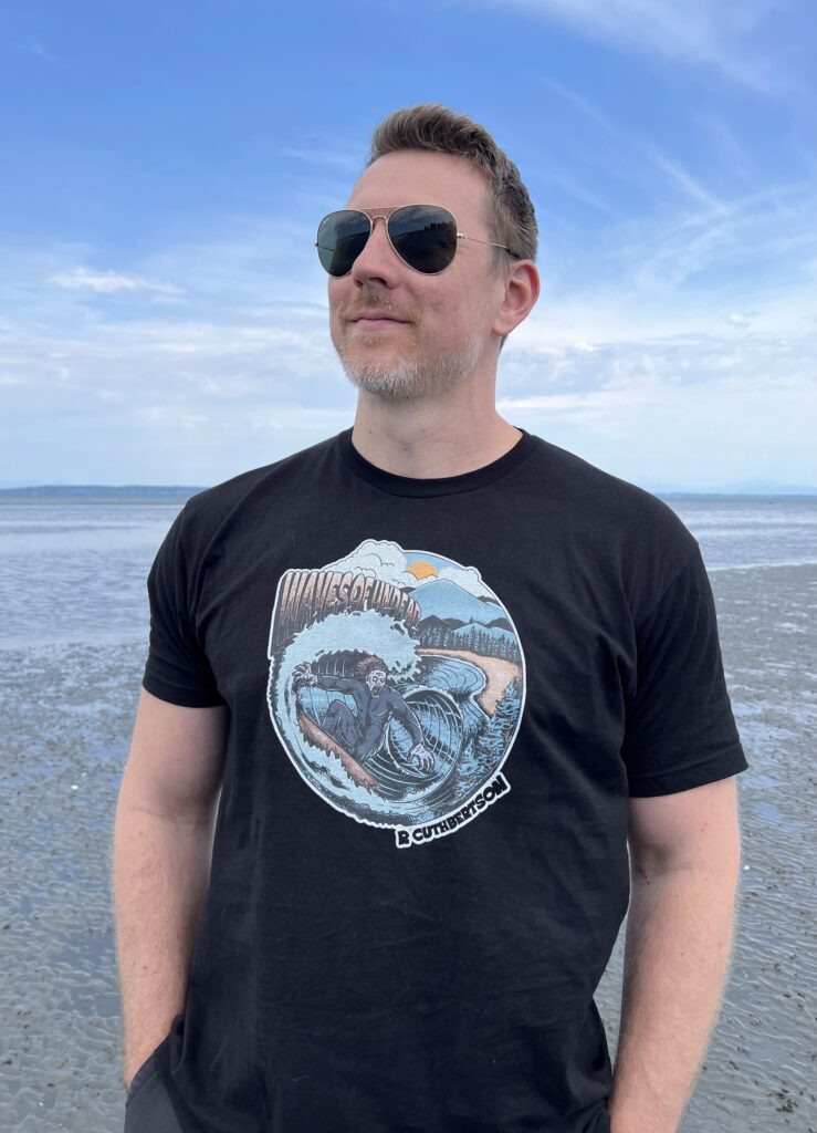 Surfing Zombie T-Shirt